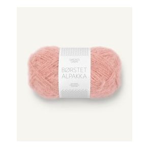 Brstet Alpakka  Ferskenblomst 4033
