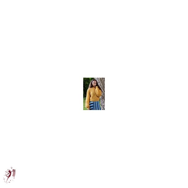 Bella mnster 893240 sweater i 2 trde kit str. m