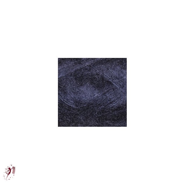Silk Mohair 100 midnatsbl