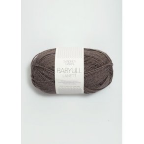  Babyull Lanett 2652 lys brun meleret