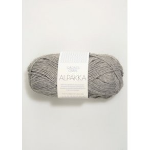 Alpakka 1042 gr meleret Tilbud 40 kr