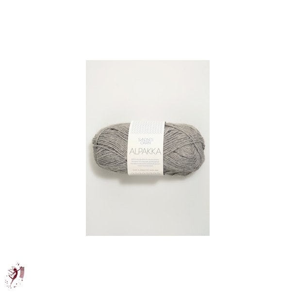 Alpakka 1042 gr meleret