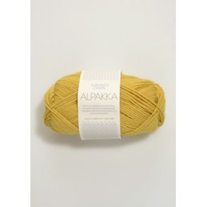 Alpakka 2015 majs gul Tilbud 40 kr