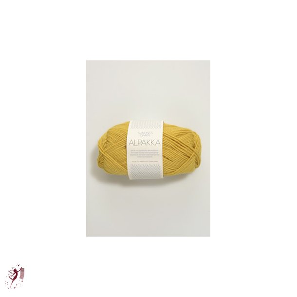 Alpakka 2015 majs gul Tilbud 40 kr