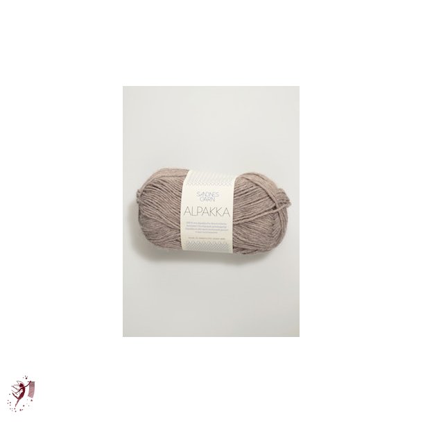 Alpakka 2650 grbeige meleret Tilbud 40 kr