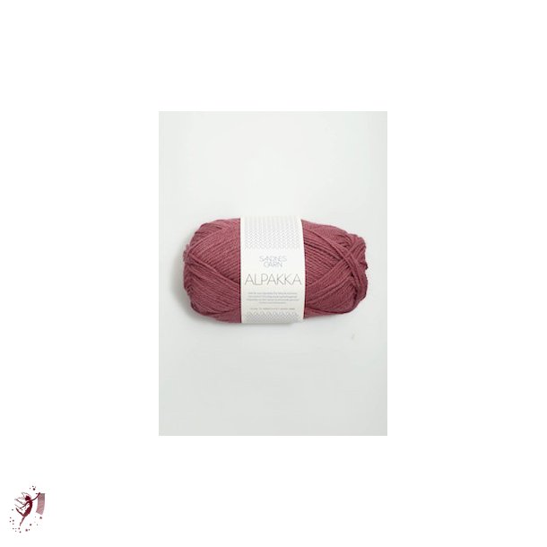  Alpakka 4244 mrk gammel rosa