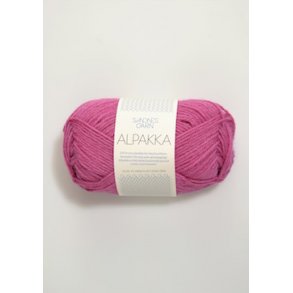 Alpakka 4627 pink Tilbud 40 kr