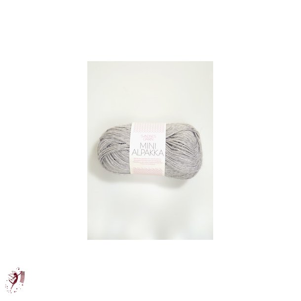  Mini Alpakka 1032 lys grmeleret