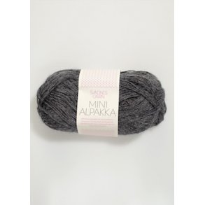 Mini Alpakka 1053 mrk grmeleret