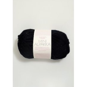 Mini Alpakka 1099 sort