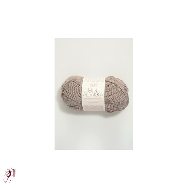 Mini Alpakka 2650 grbeige meleret