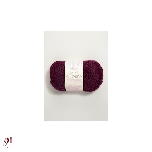 Mini Alpakka 4554 Bordeaux
