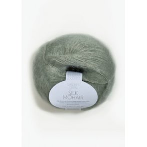 Silk Mohair 8521 Stvet lysgrn