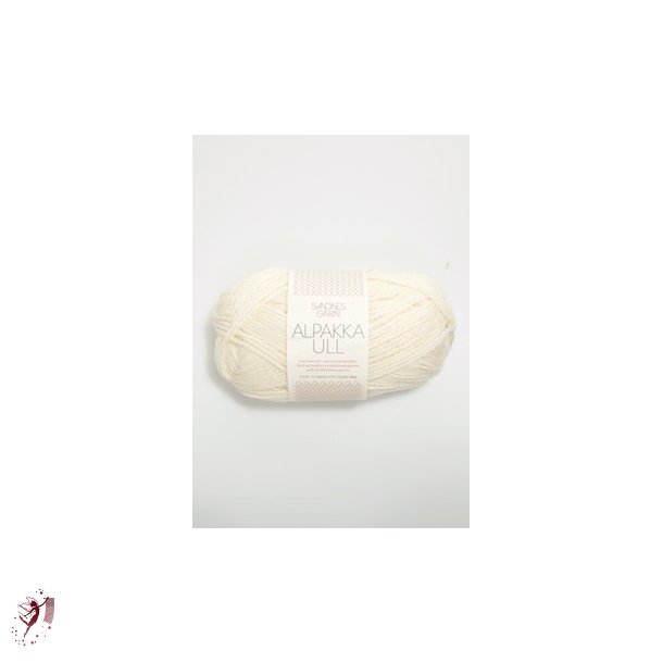Alpakka Ull 1002 rhvid