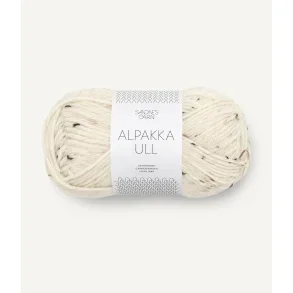 Alpakka Ull 2523 Natur tweed