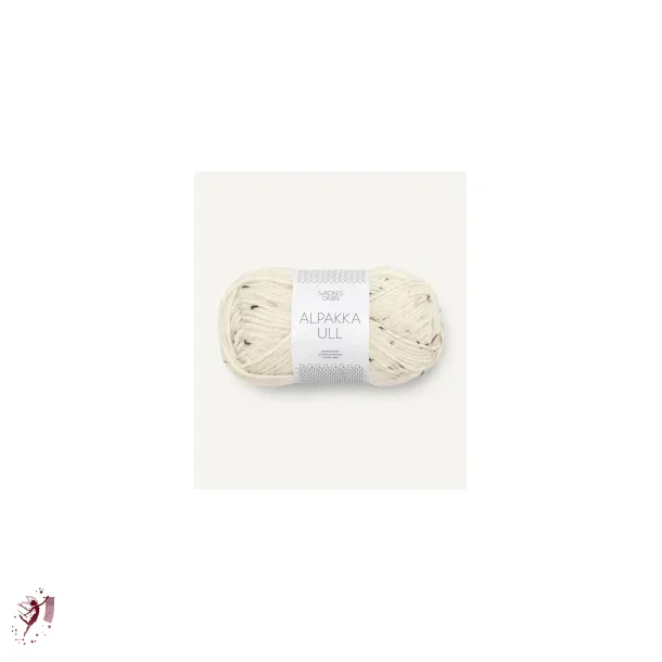 Alpakka Ull 2523 Natur tweed