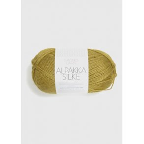 Alpakka Silke 2024 gulgrn