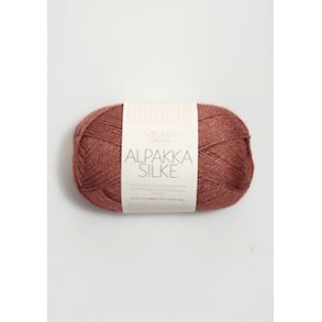 Alpakka Silke 3543 Varm brun
