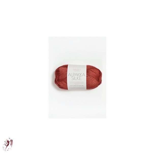 Alpakka Silke 4035 Mrk Terracotta