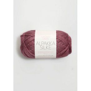 Alpakka Silke 4244 mrk Gammelrosa