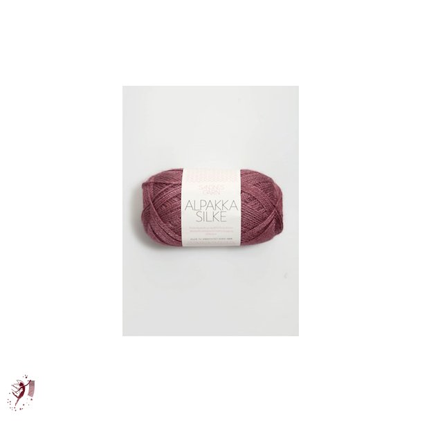 Alpakka Silke 4244 mrk Gammelrosa