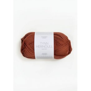 Tynn Merinoull 3345 rust