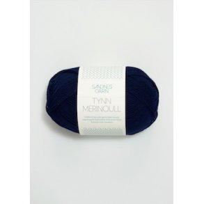 Tynn Merinoull 5575 marine bl