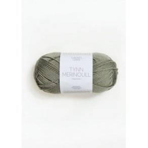 Tynn Merinoull 8521stvet lys grn