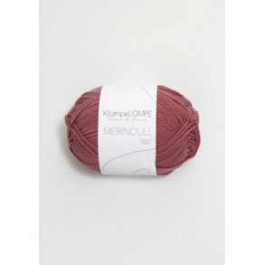  Klompelompe merinoull 4344 Mrk pudderrsa