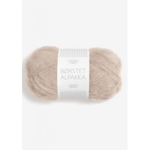 Brstet Alpakka  Beige 3021
