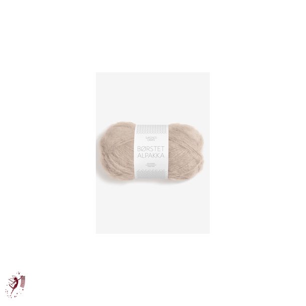 Brstet Alpakka  Beige 3021