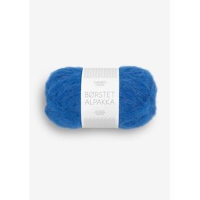 Brstet Alpakka  Jolly blue 6046