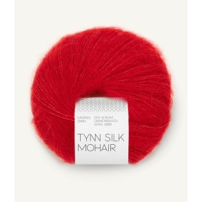 Tynn Silk Mohair 4219 True red