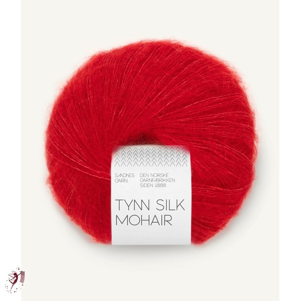 Tynn Silk Mohair 4219 True red