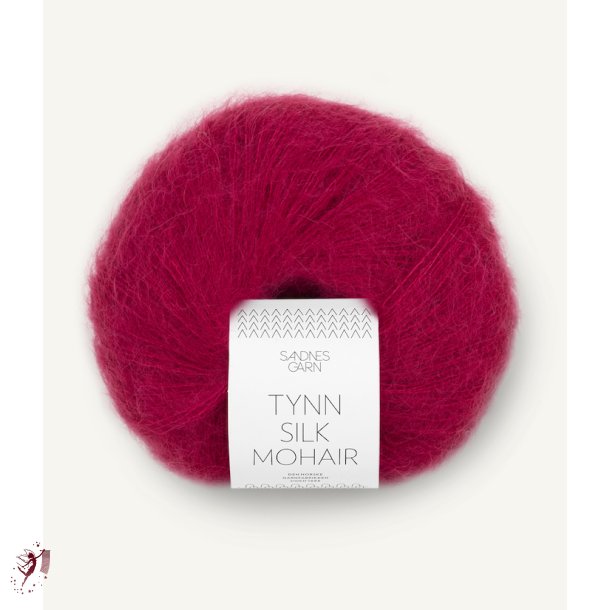 Tynn Silk Mohair 4255 Rumba red
