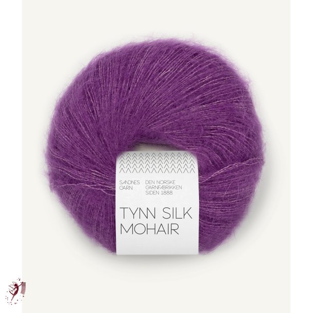 Tynn Silk Mohair 5045 Plum
