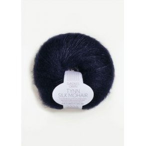 Tynn Silk Mohair 5581 dyb marine