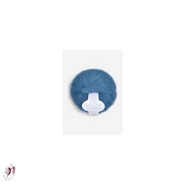 Tynn Silk Mohair 6042 Mrk himmel bl