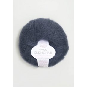 Tynn Silk Mohair 6081 dyb bl�
