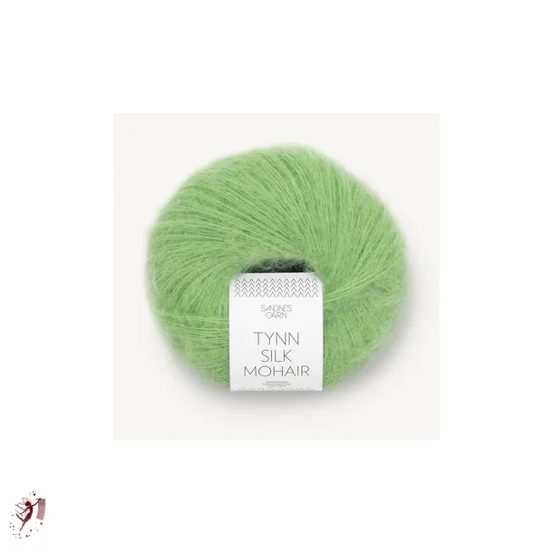 Tynn Silk Mohair 8733 Sprng-green
