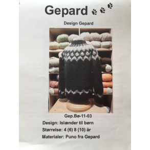 Opskrift Sweater til brn 11-03