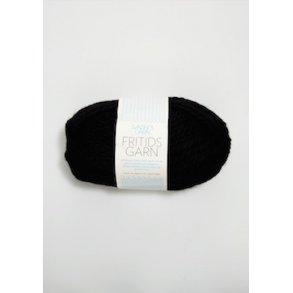 Fritidsgarn 1099 Sort
