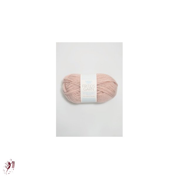  Fritidsgarn 3511 pudder rosa