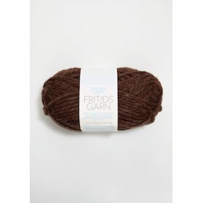 Fritidsgarn 4071 m�rk brun