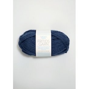 Fritidsgarn 6364 m�rk  st�vet bl�