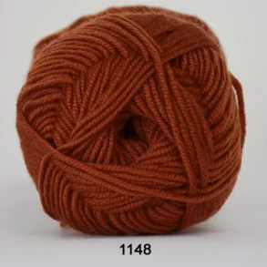 Extrafine Merino 120 - 1148 Br�ndt orange