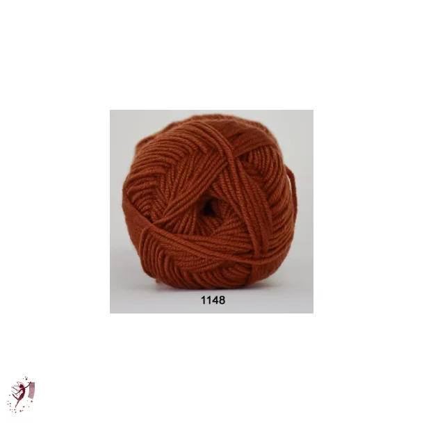 Extrafine Merino 120 - 1148 Br�ndt orange