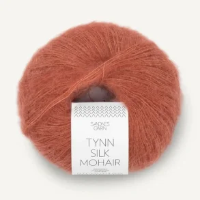 Tynn Silk Mohair 3535 Lys kobberbrun