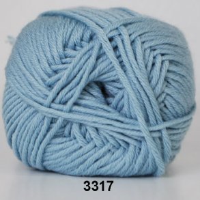  Merino Cotton farve 3317 aqua