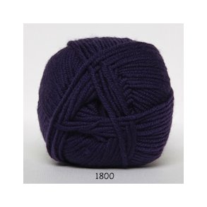 Merino Cotton farve 1800 lilla